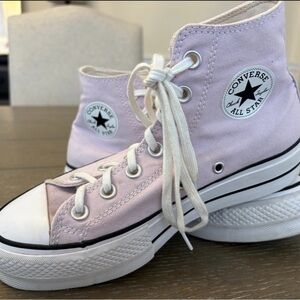 Converse High-Top Sneakers - Light Purple